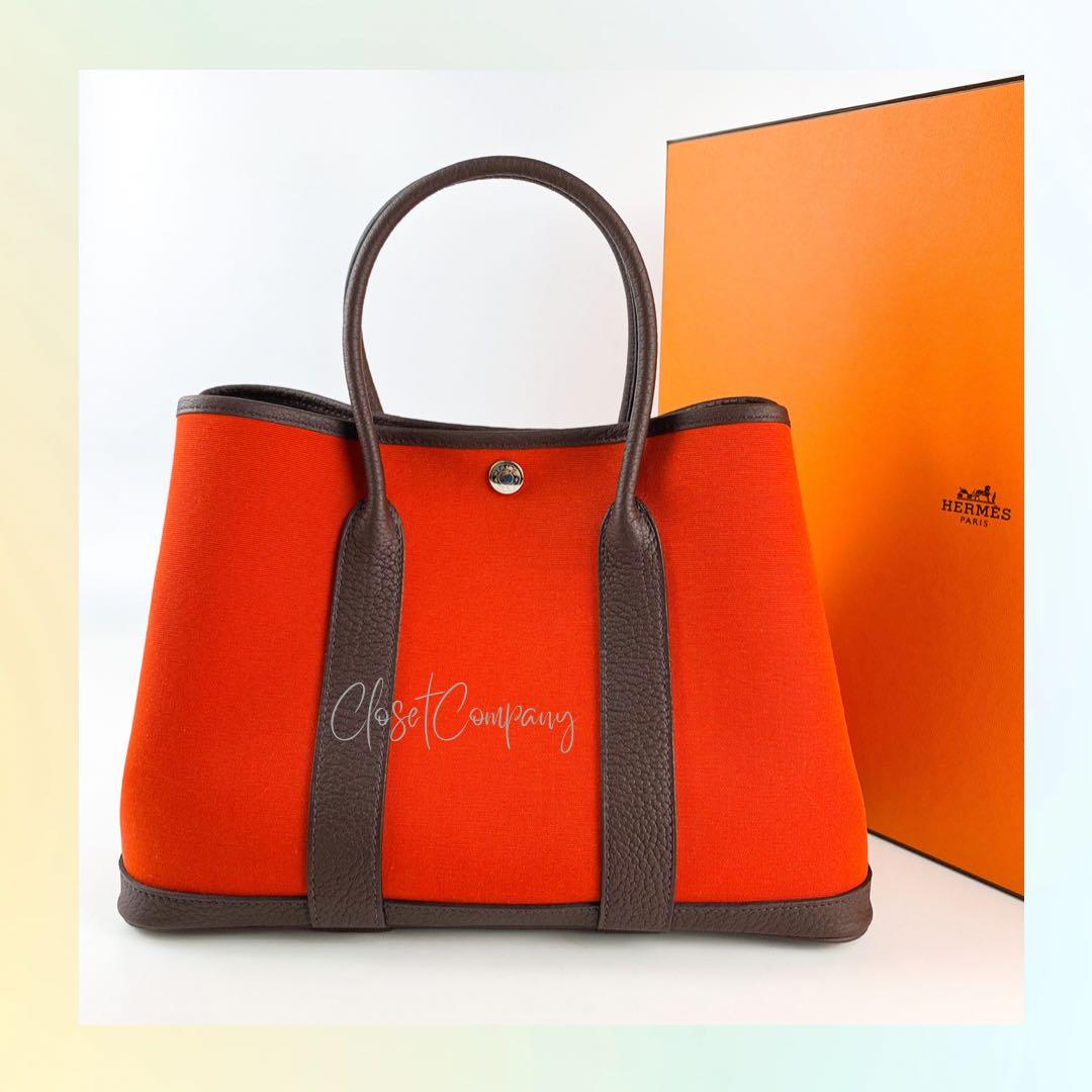 Hermes Garden Party 30, Luxury, Bags & Wallets on Carousell