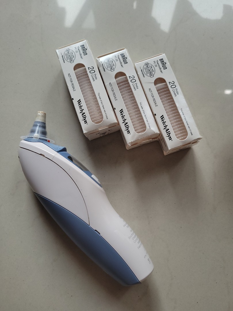 Braun thermoscan probe cover for thermometer 3 boxes of PC 20 made in ...