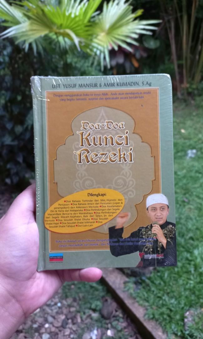 Buku Doa Doa Kunci Rezeki Ust Yusuf Mansyur Segel Plastik Buku