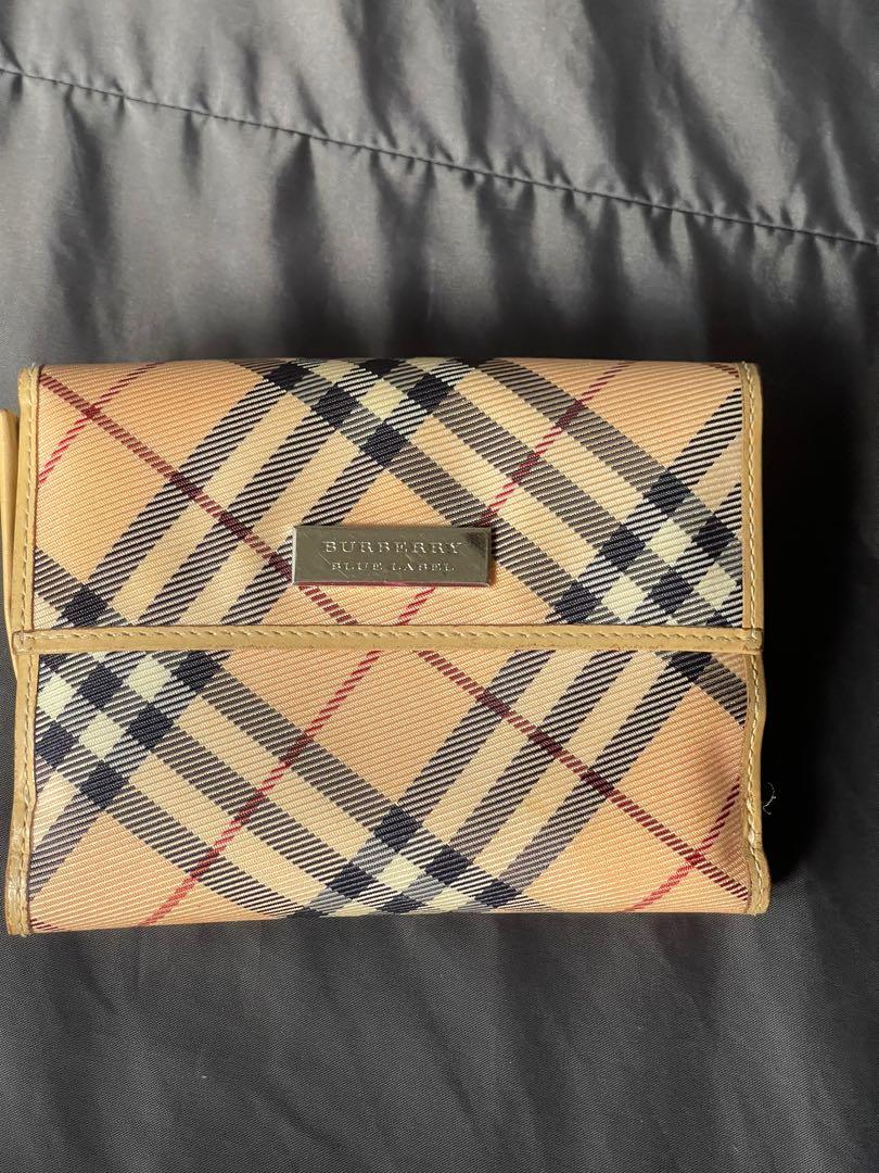Burberry blue label wallet online