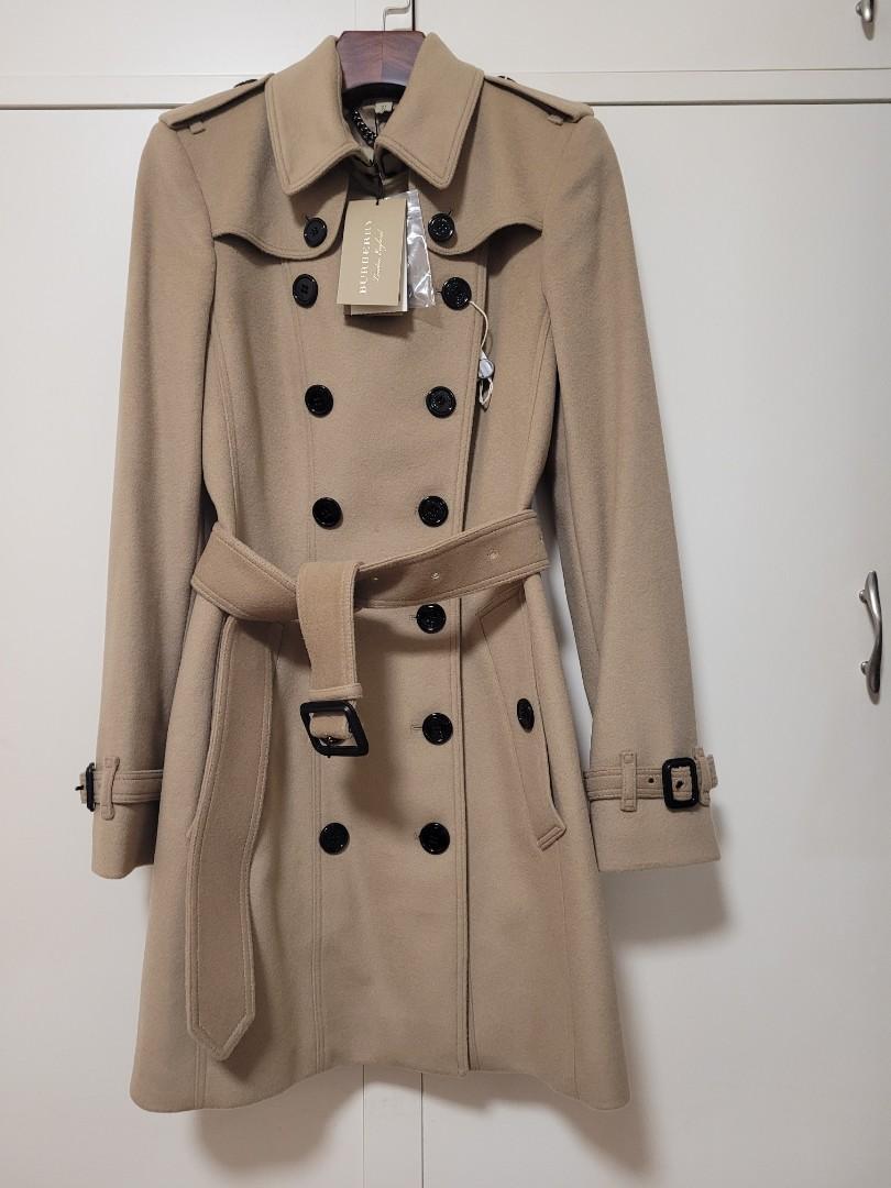 Burberry trench coat in camel, brand new tag, 外套及戶外衣服- Carousell