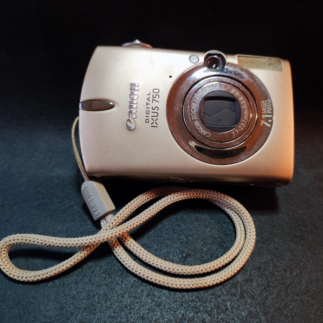 Canon digital ixus 750(中古700萬象數碼相機）, 攝影器材, 相機