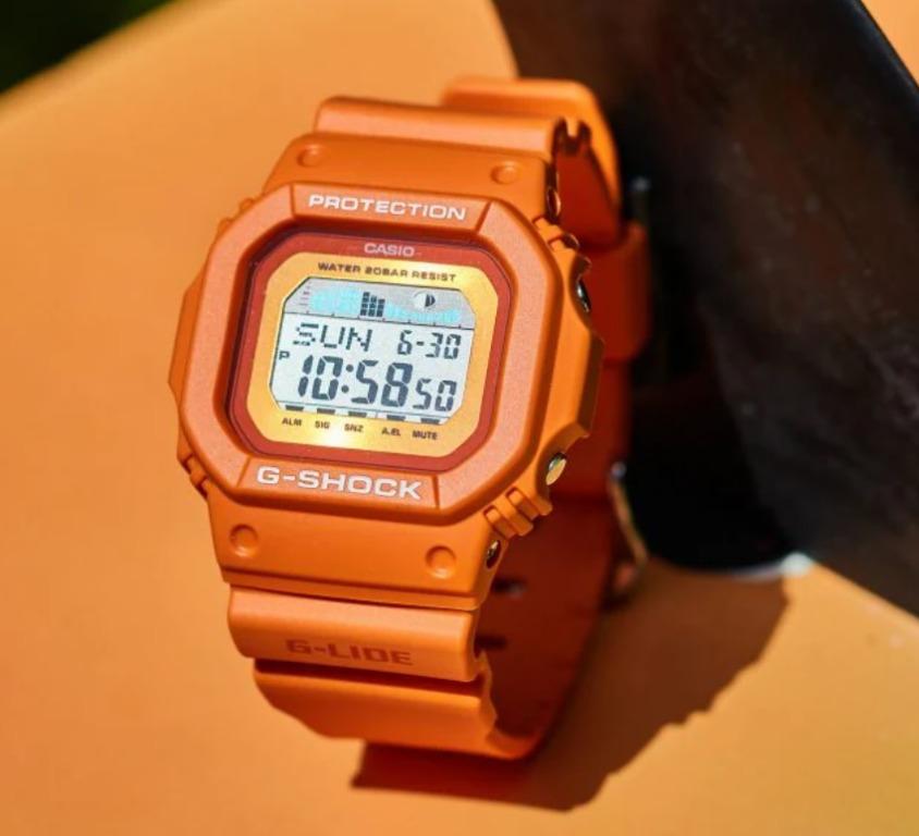 G shock orange colour watch on sale
