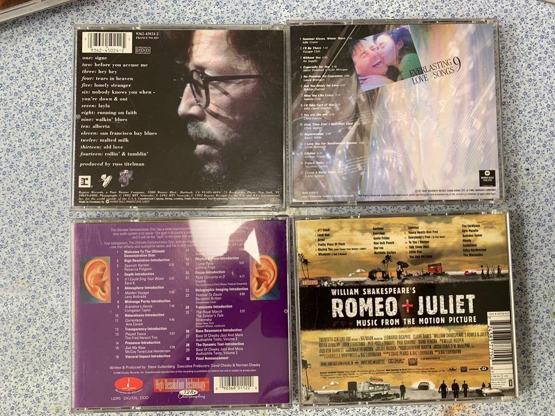 CD ERIC CLAPTON UNPLUGGED + EVERLASTING LOVE SONGS9 + THE ULTIMATE