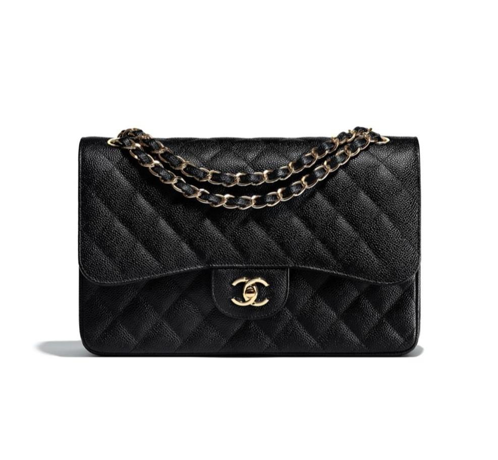 Chanel Large Classic Handbag Black Women s Fashion Bags Wallets Shoulder Bags on Carousell