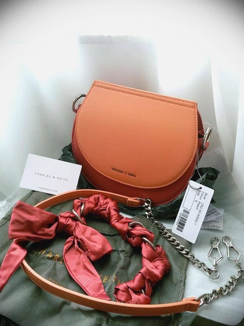 Charles and keith satin scarf best sale