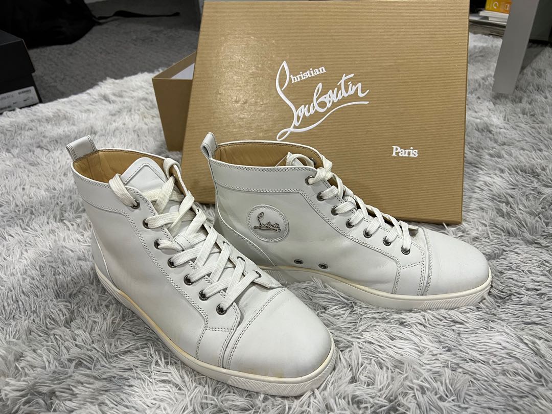 Christian louboutin flat calf online
