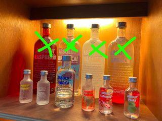 Clearance for unopened alcohol (Offer price)