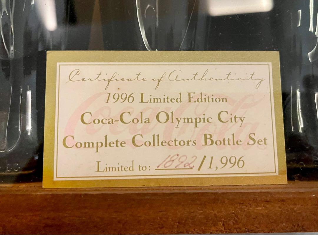 1996 olympic coke bottles