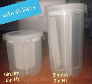 CONTAINERS, STORAGE AND ORGANIZER for Food or cutleries
