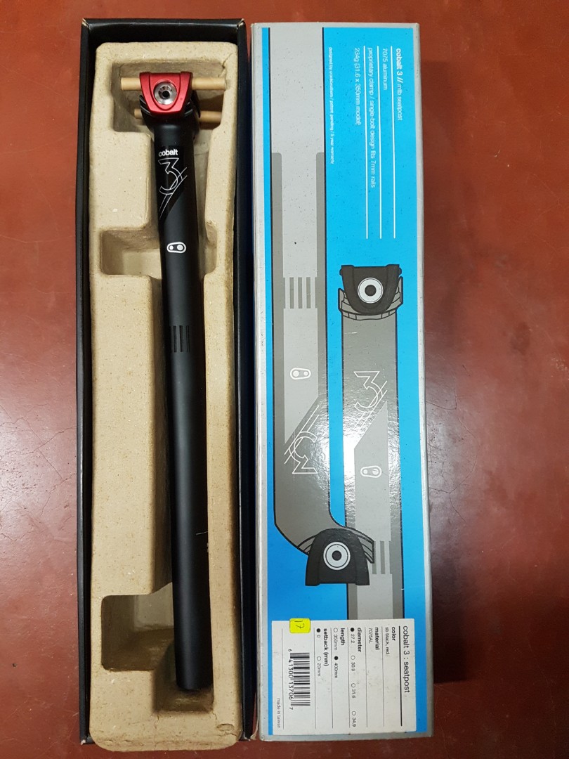 Crank brothers online cobalt 3 seatpost