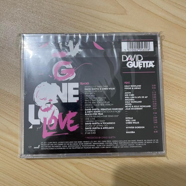 DAVID GUETTA ONE MORE LOVE ALBUM Hobbies Toys Music Media