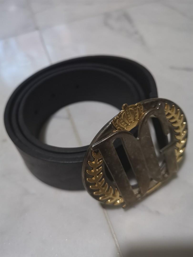 D G Vintage Leather belt Authentic