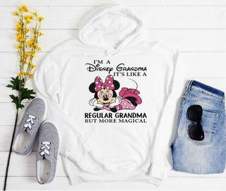 disney grandma graphic hoodie