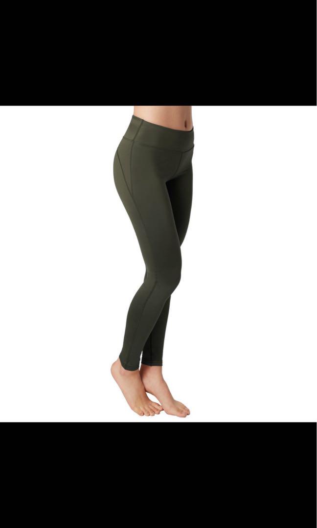 DRSKIN Khaki Yoga Gym Leggings Tights 