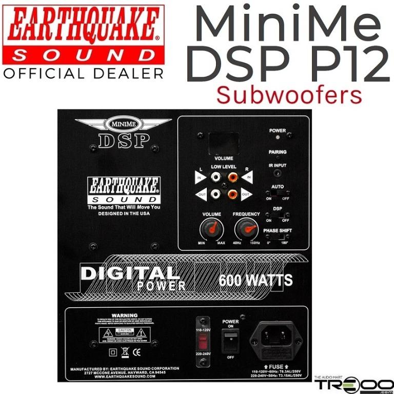 Official]($20 Cashback!) Earthquake Sound MiniMe DSP P12 12-inch - Main Image