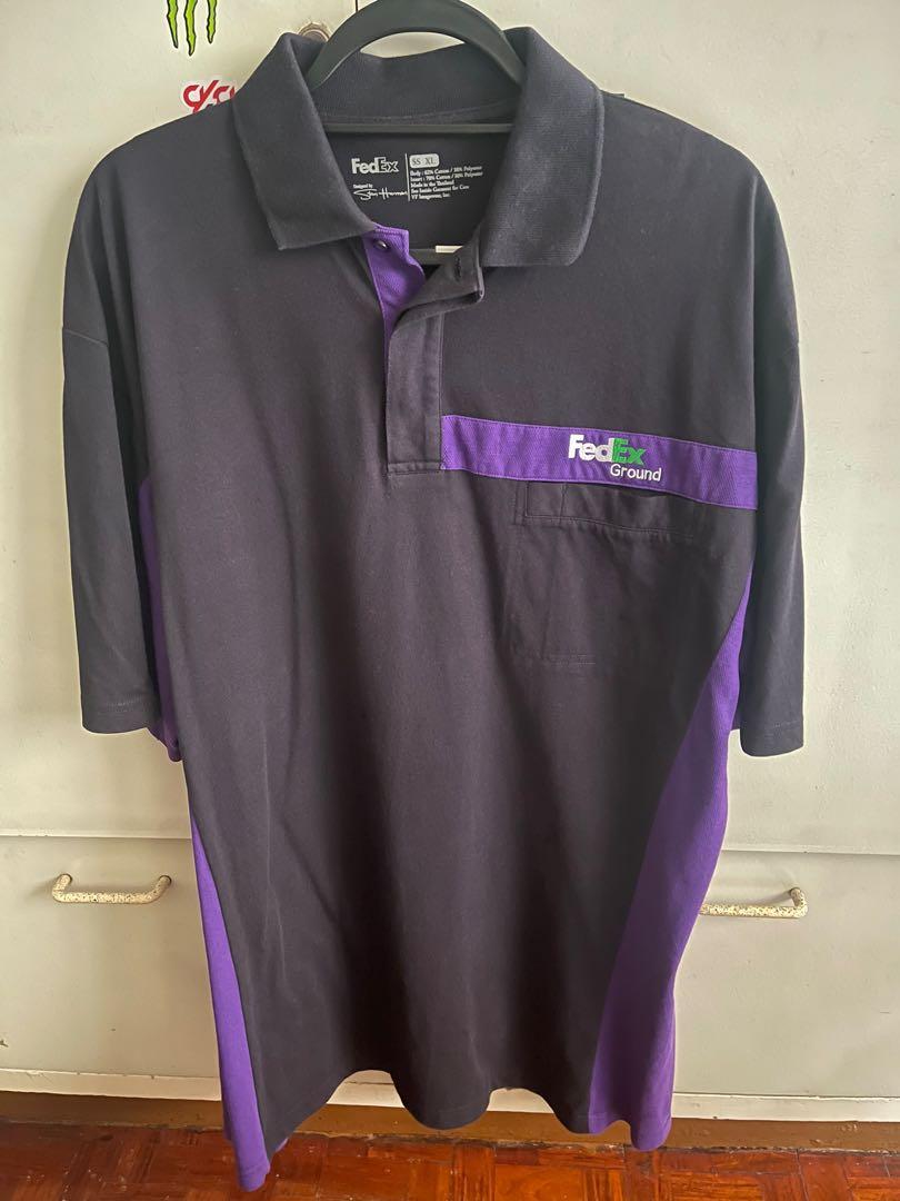 FEDEX uniform polo shirt by STAN HERMAN size XL, Men's Fashion, Tops ...