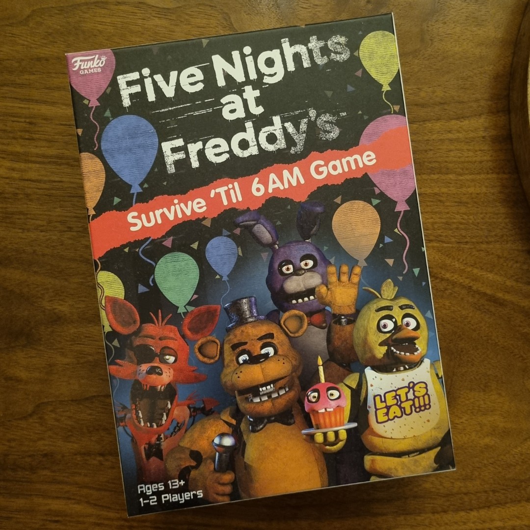 FNAF Survive till 6am board game, Hobbies & Toys, Toys & Games on Carousell