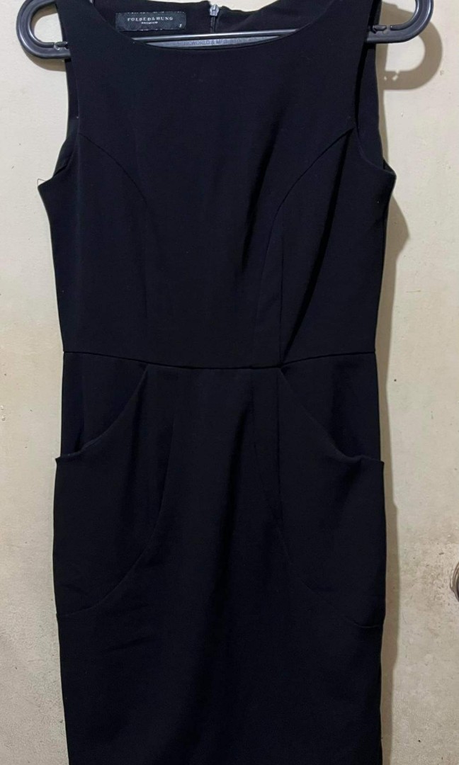Folded & Hung Dress, Women's Fashion, Dresses & Sets, Dresses on Carousell