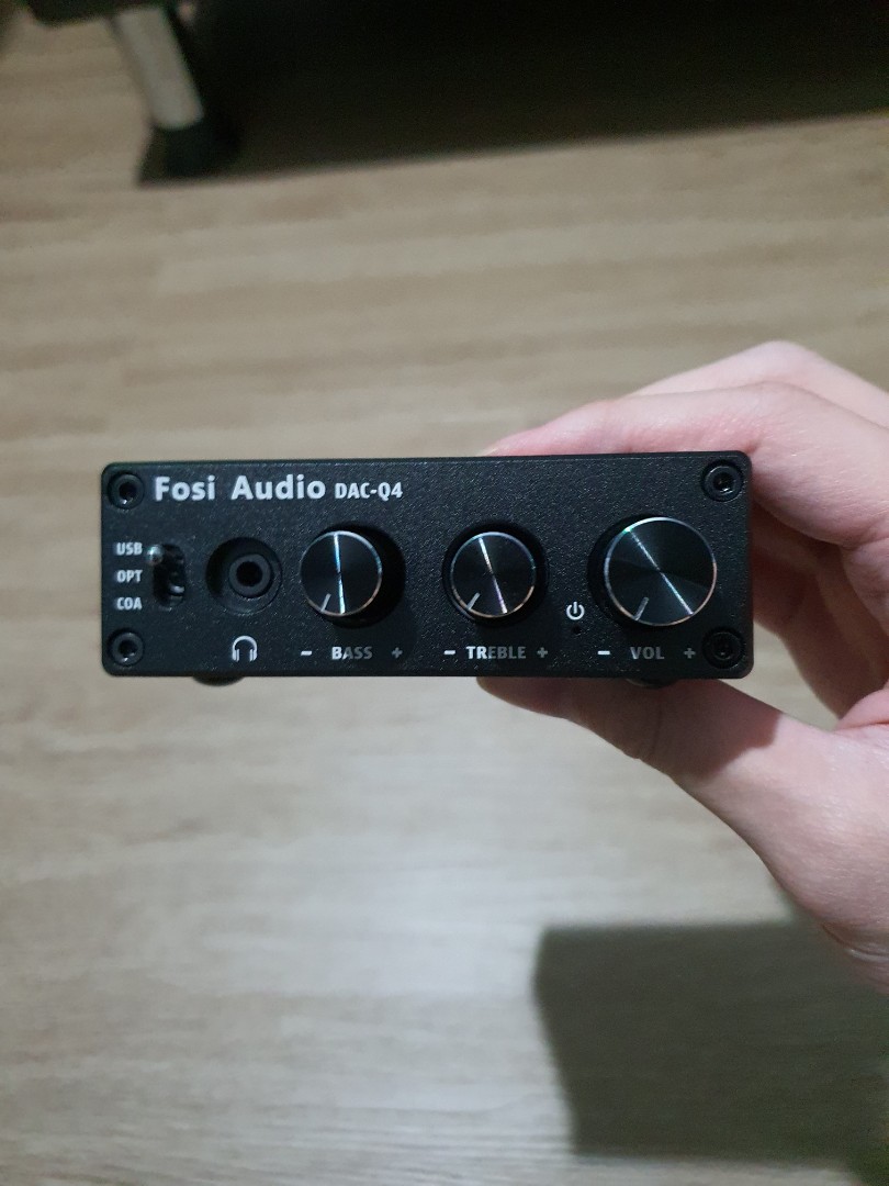Fosi Q4 Amp/DAC, Audio, Soundbars, Speakers & Amplifiers on Carousell