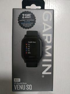 Garmin Venu SQ Music Smart Watch - Black