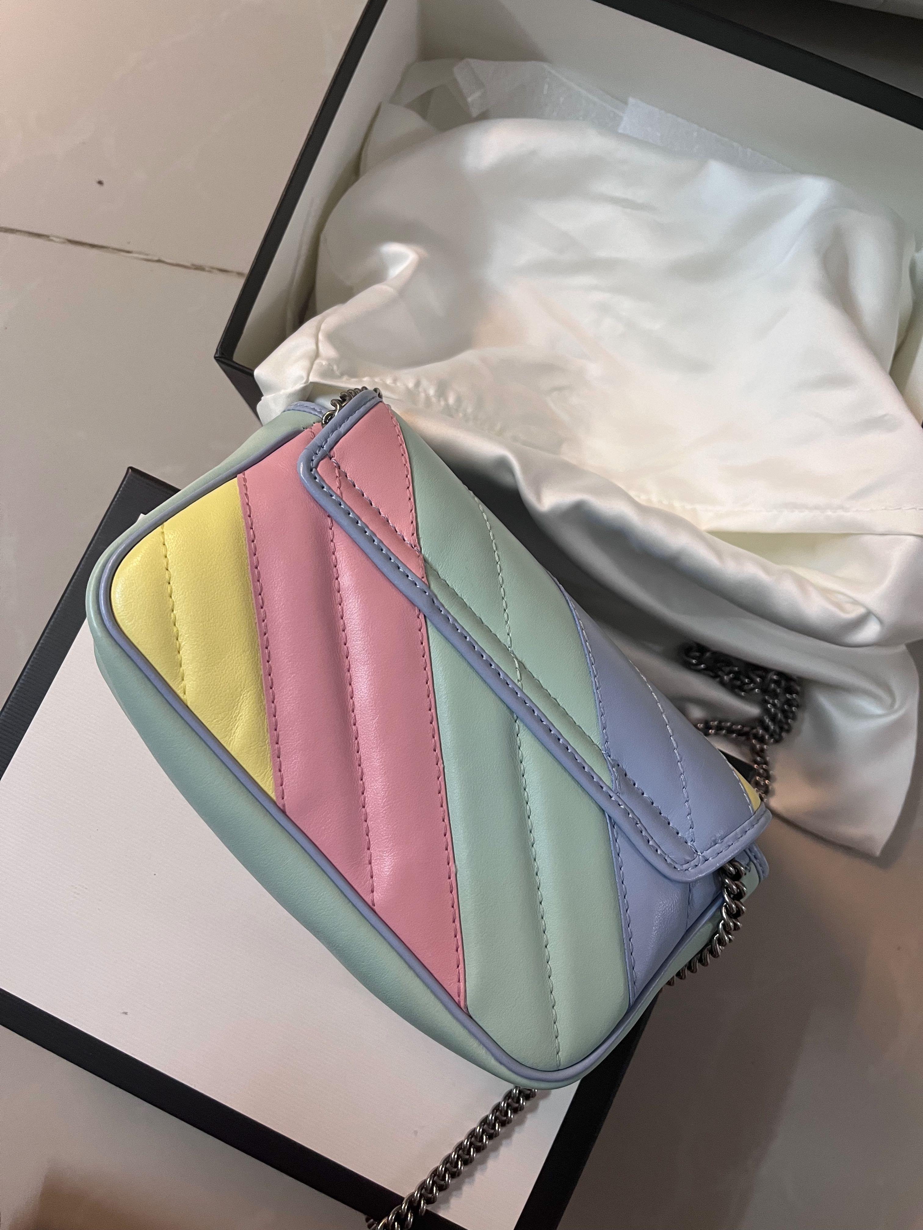 Gucci marmont best sale mini rainbow