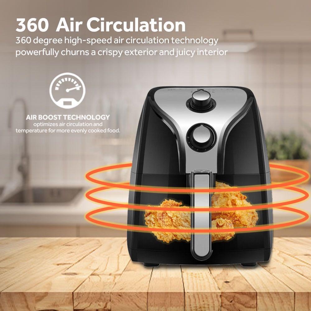 Haier Air Fryer HAFK25B1, TV & Home Appliances, Kitchen Appliances