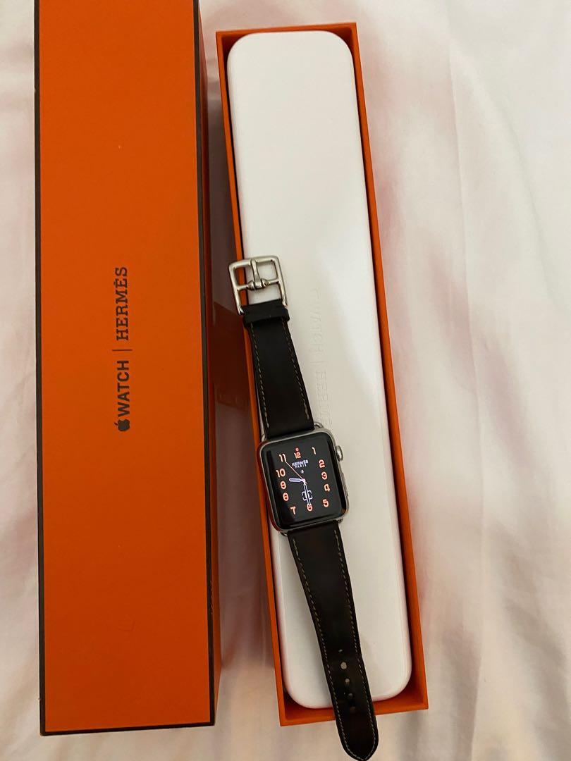 Hermes iwatch series 1 steel casing., Luxury, Watches on Carousell