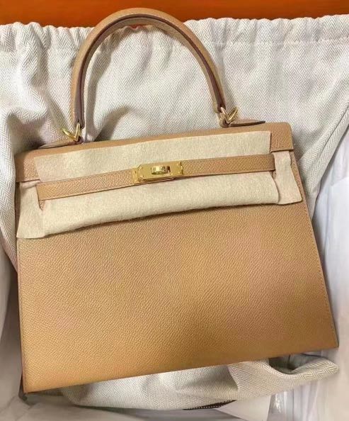 Hermes Kelly 25 Sellier Chai Epsom Ghw, Women's Fashion, Bags & Wallets,  Shoulder Bags on Carousell