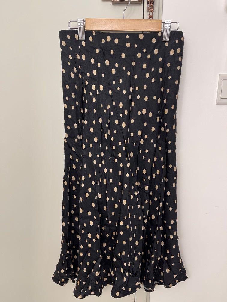 H&m polka dot skirt online