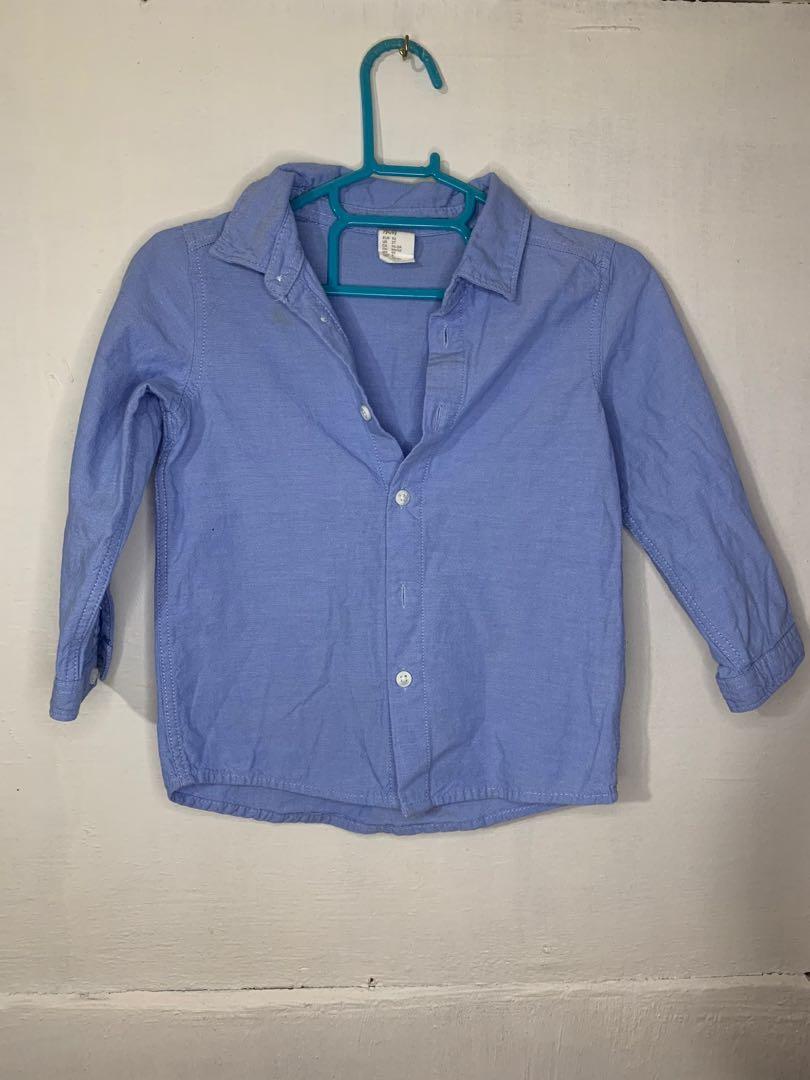 H&M polo (Category: Babies & Kids Fashion) located in Manila. Submitted by jiggelets (Listing ID 1169767564, Image 1). Description: May stain lang pero nalalaban.