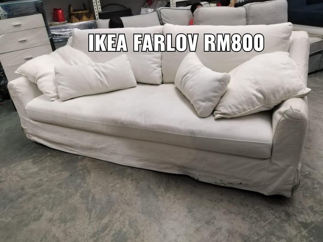 Ikea farlov sofa, Furniture & Home Living, Furniture, Sofas on Carousell