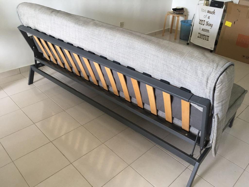 IKEA Karlaby Gray Sofa Bed 3 seater