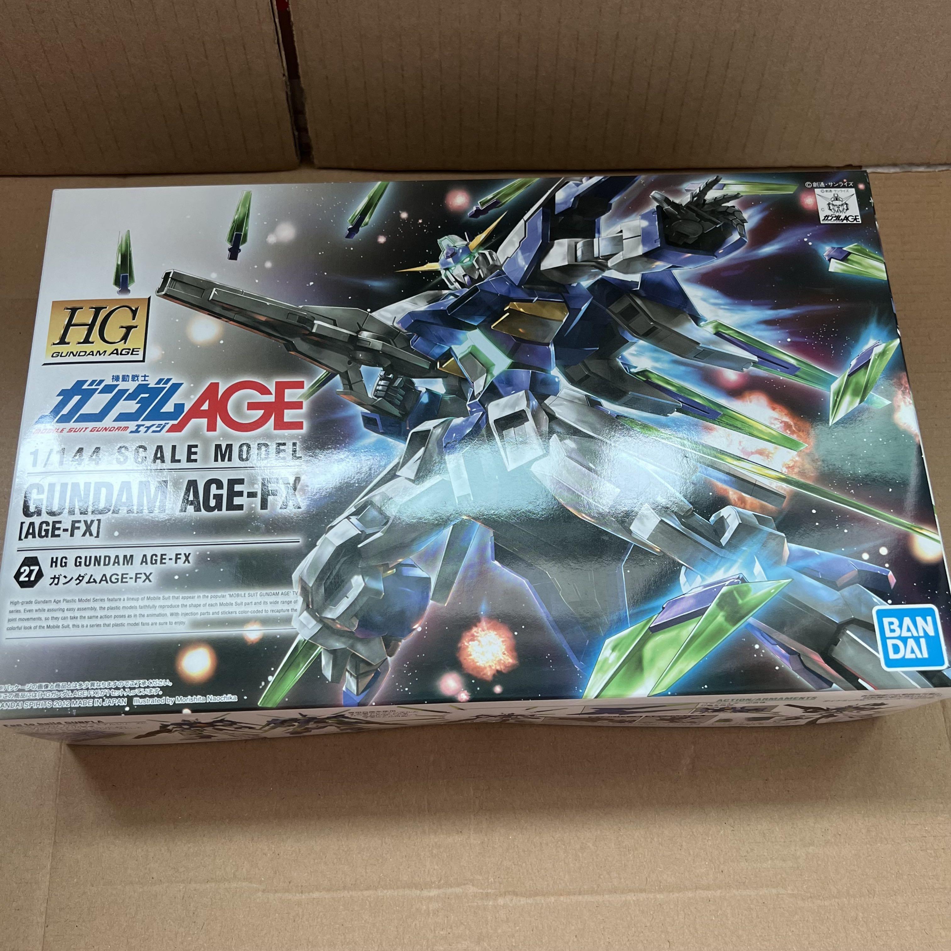 In Stock Gundam Age Fx Hg 1 144 Hobbies Toys Toys Games On Carousell