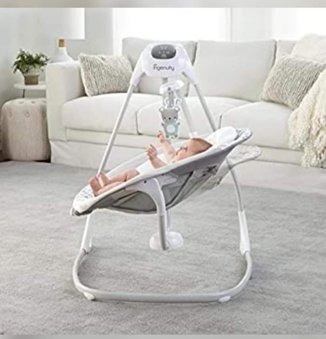 Ingenuity Simple Comfort Cradling Swing & Rocker Raylan, Babies