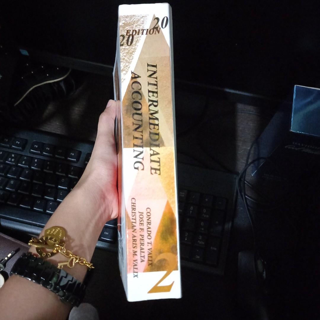 Intermediate Accounting Vol. 2 by Valix (Category: Textbooks) located in Quezon City. Submitted by frugalspends (Listing ID 1169687696, Image 2). Description: 2020 Edition.