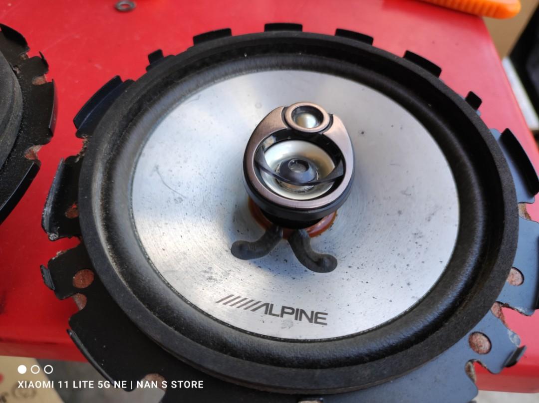 JDM alpine 3 way speaker pintu, Auto Accessories on Carousell