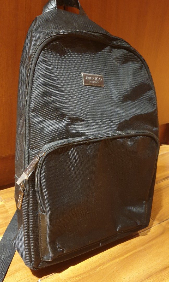 Jimmy Choo Parfums Black Backpack Women s Fashion Bags Wallets