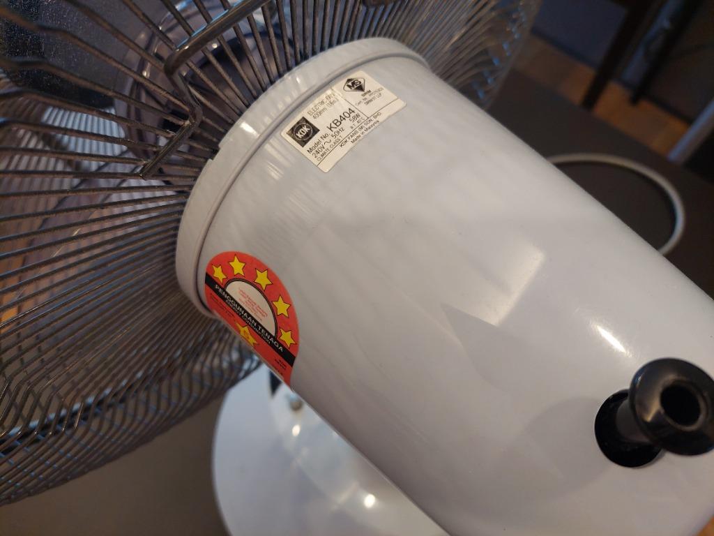 KDK Table Fan KB404 (40cm/16"), Furniture & Home Living, Lighting & Fans, Fans on Carousell