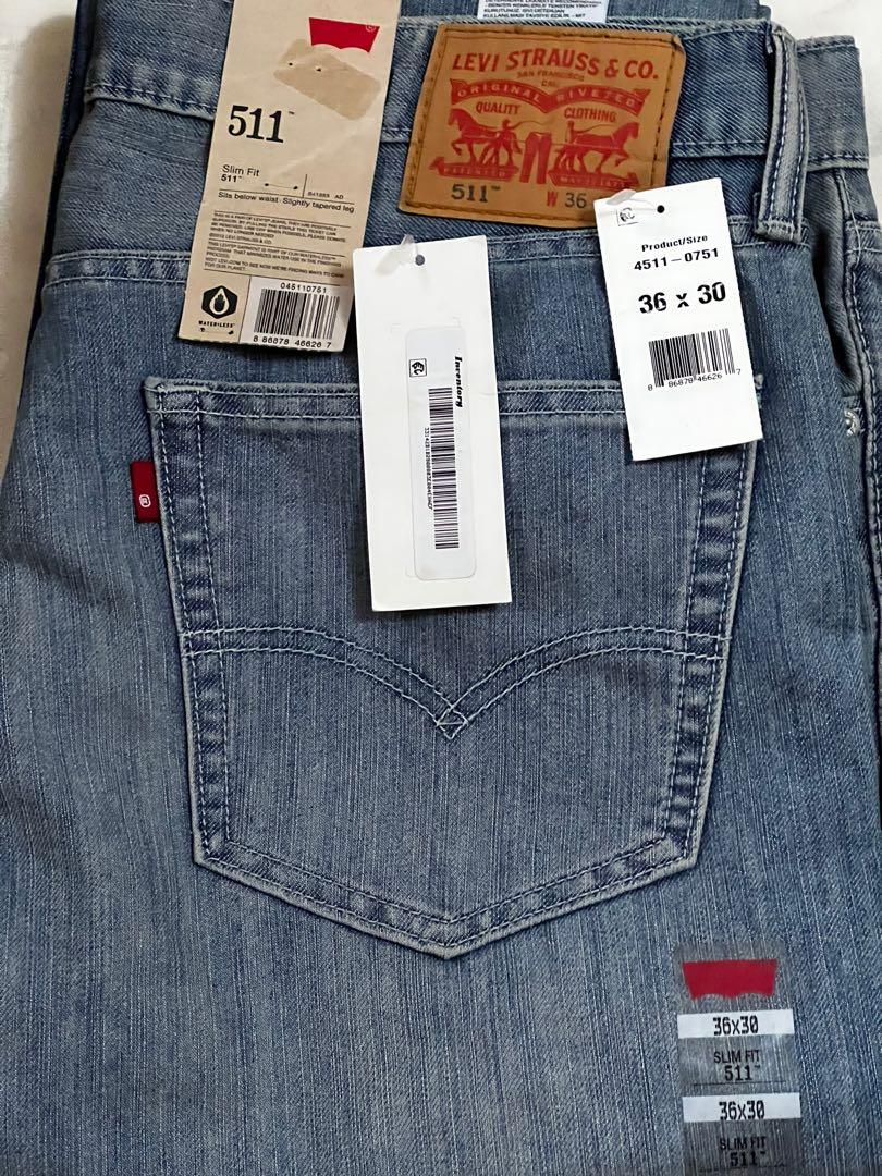 Levis 511 Slim Fit, Men's Fashion, Bottoms, Jeans on Carousell