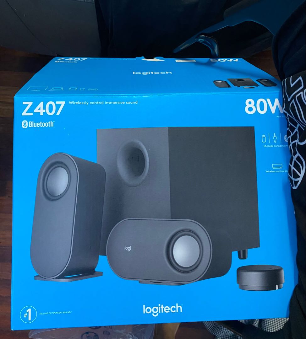 Logitech Z407, Audio, Soundbars, Speakers & Amplifiers on Carousell