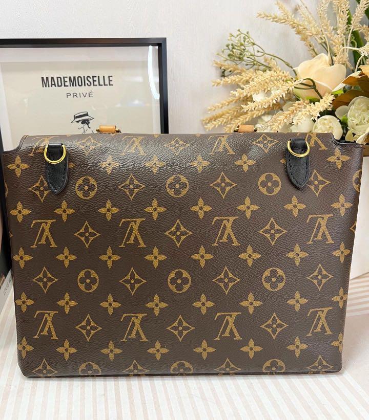Preloved Louis Vuitton Marignan Monogram Canvas with Tan Leather