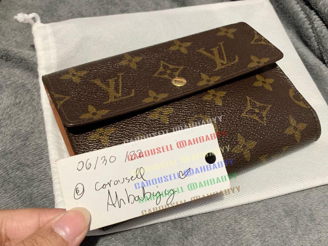 Louis Vuitton trifold medium wallet