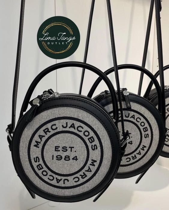 Marc Jacobs Signet Canvas Circle Crossbody bag