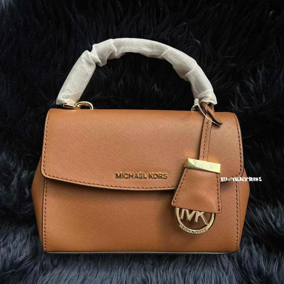 Michael Kors AVA EXTRA-SMALL SAFFIANO LEATHER CROSSBODY, Luxury, Bags &  Wallets on Carousell