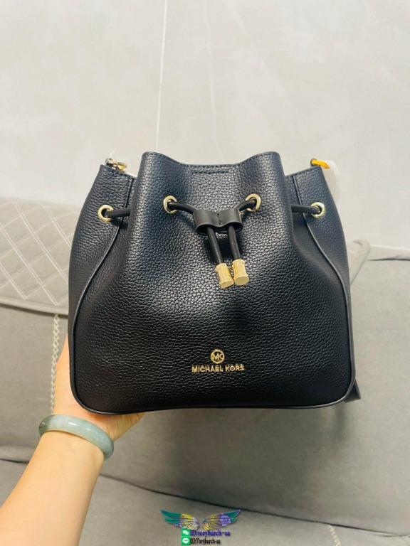 Michael Kors Mk Phoebe drawstring women's crossbody bucket tote bag,  Luxury, Bags & Wallets on Carousell