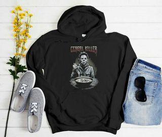 michael myers halloween cereal killer hoodie