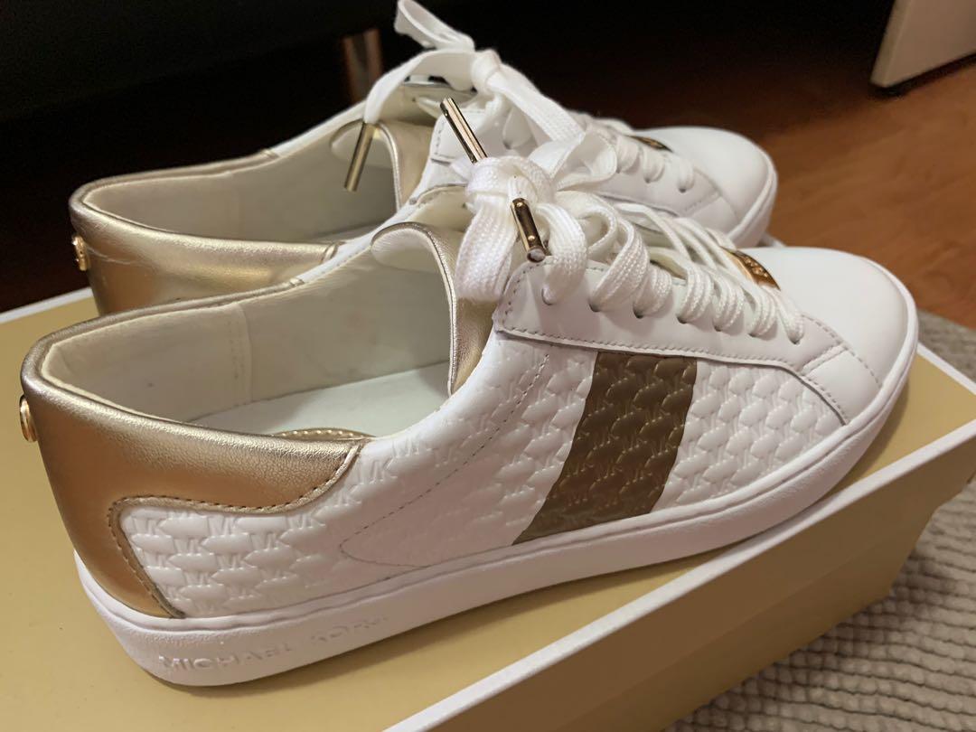 White mk clearance shoes