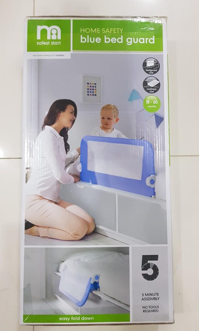 Mothercare Blue Bed Guard, Babies & Kids, Baby Nursery & Kids Furniture