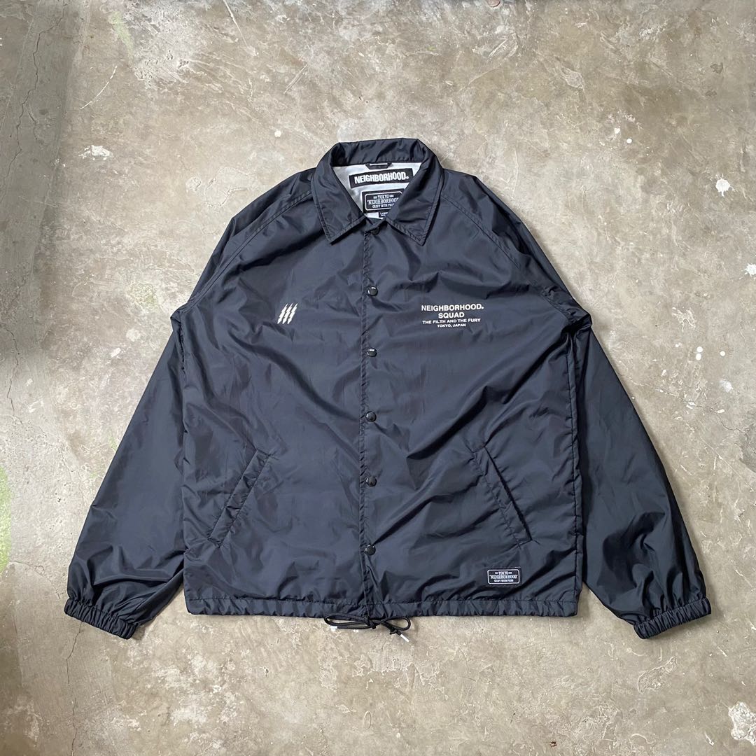 Neighborhood Brooks Nylon Coach Jacket Men s Fashion Coats